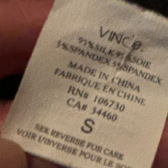 Vince Silk Jumpsuit, excellent condition,small size - Picture 14 of 14